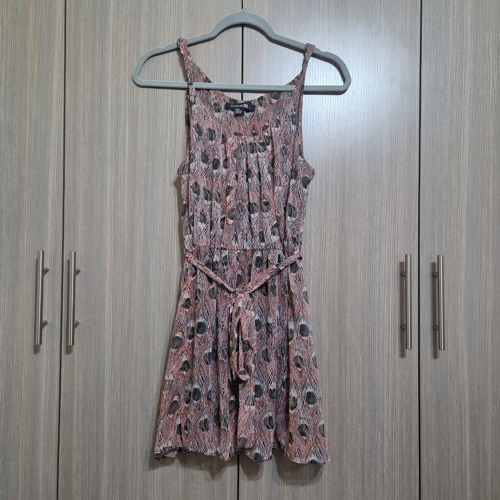 Beautiful Feather Design Tunic Or Dress